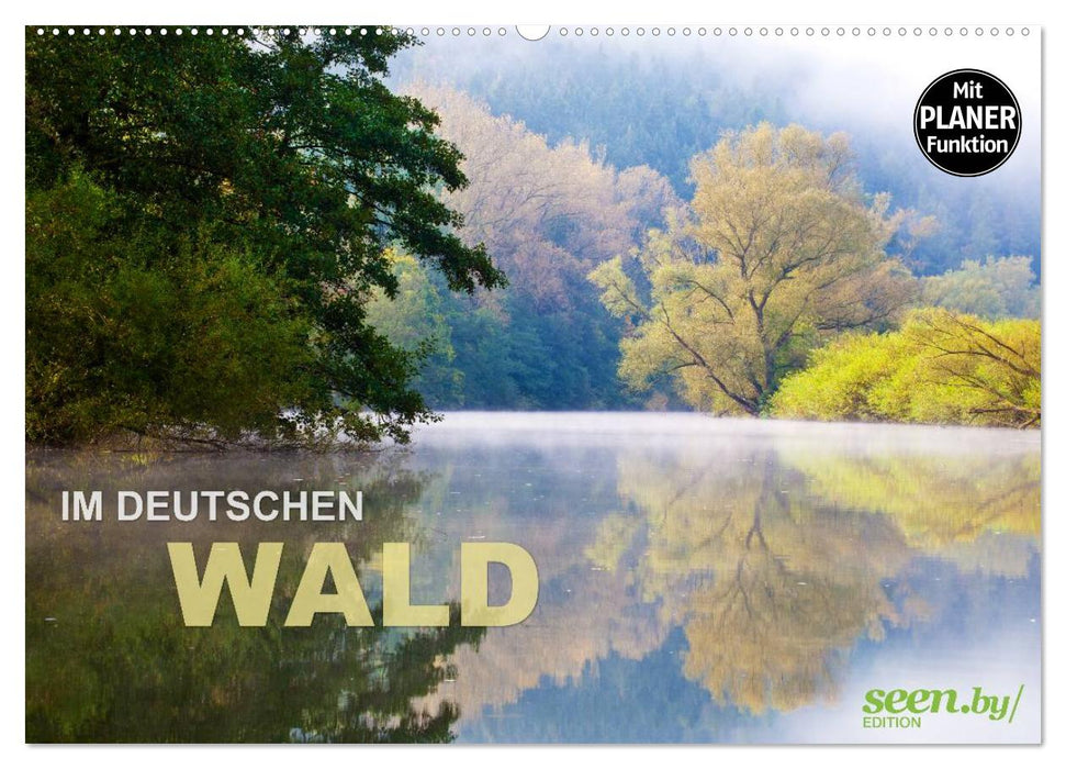 Im Deutschen Wald 2024 - ein Notizkalender (CALVENDO Wandkalender 2024)
