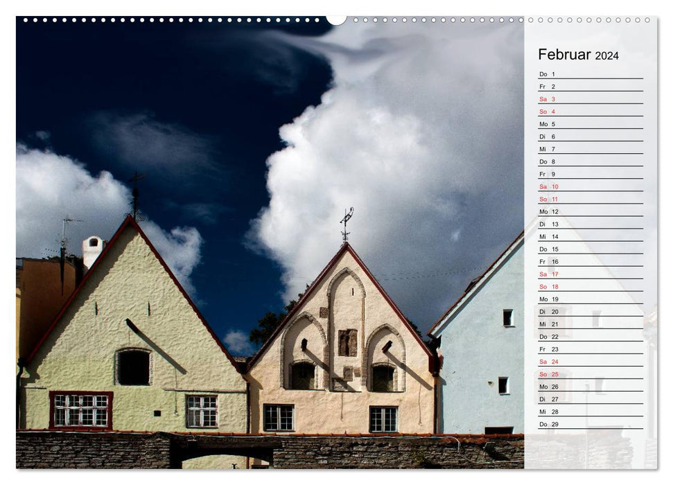 Estland - Streifzüge durch das nördliche Baltikum (CALVENDO Wandkalender 2024)