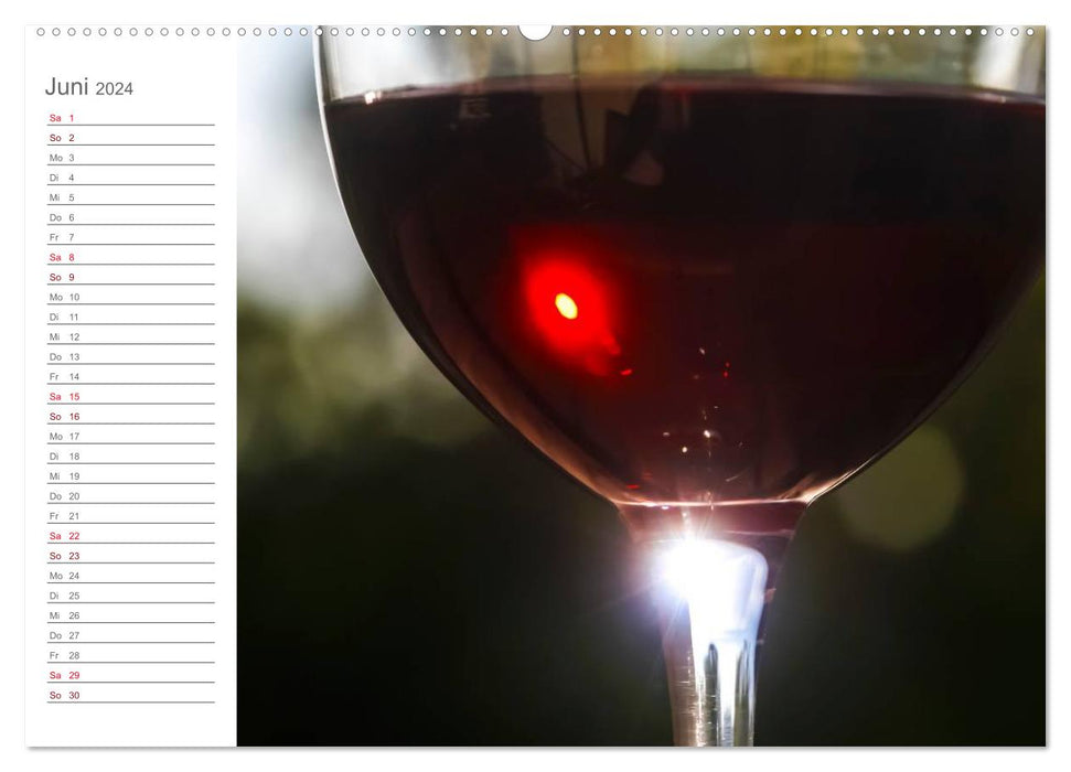 Wine (CALVENDO wall calendar 2024) 
