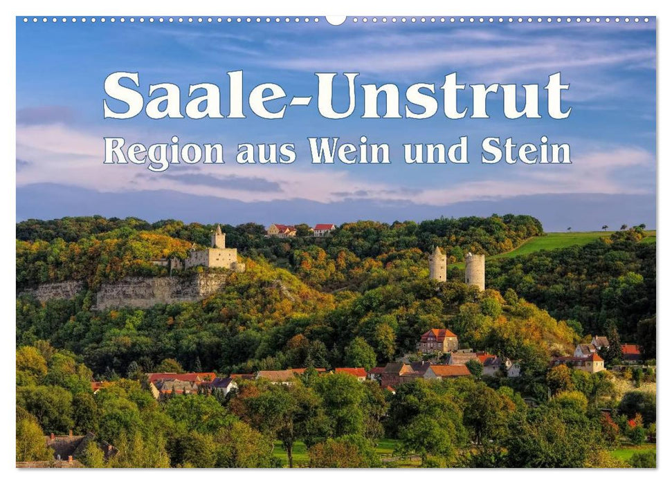 Saale-Unstrut - région du vin et de la pierre (calendrier mural CALVENDO 2024) 