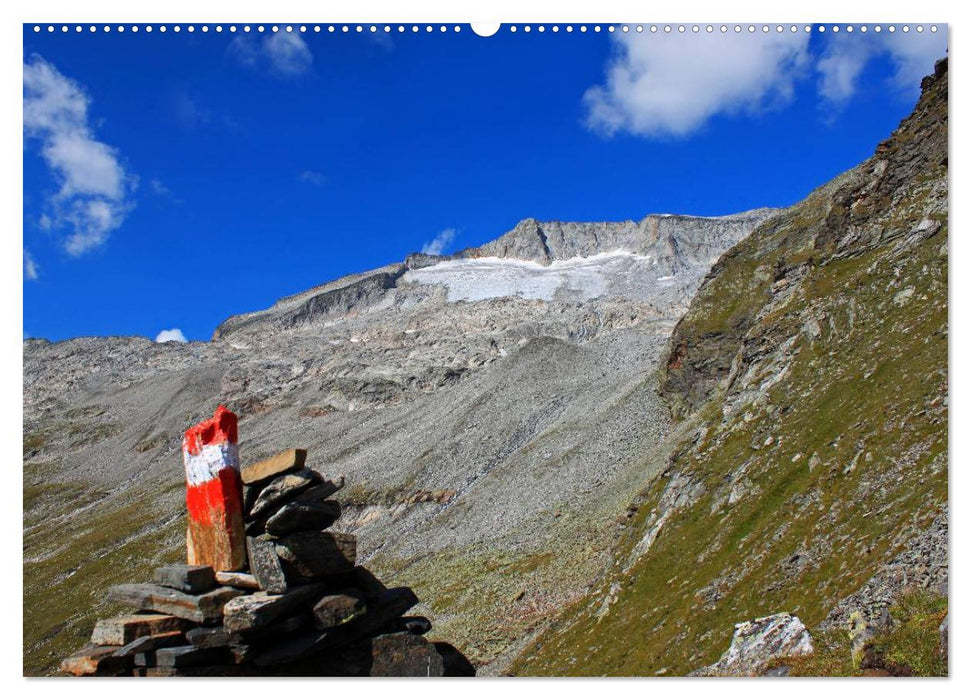 Mes géants dans les Alpes autrichiennes (calendrier mural CALVENDO 2024) 