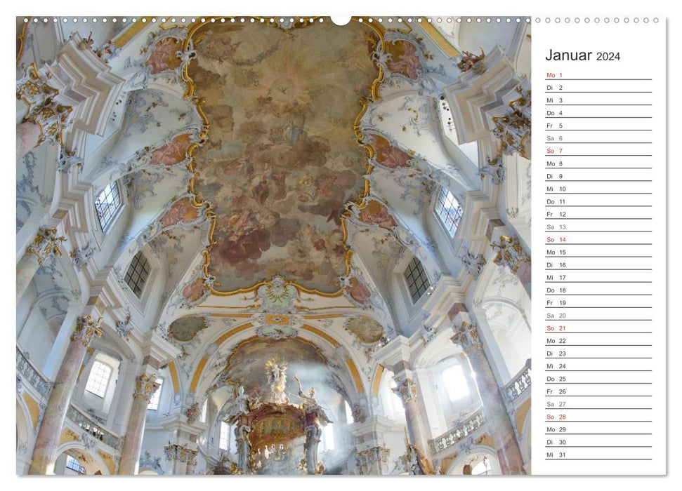 Fourteen Saints (CALVENDO wall calendar 2024) 