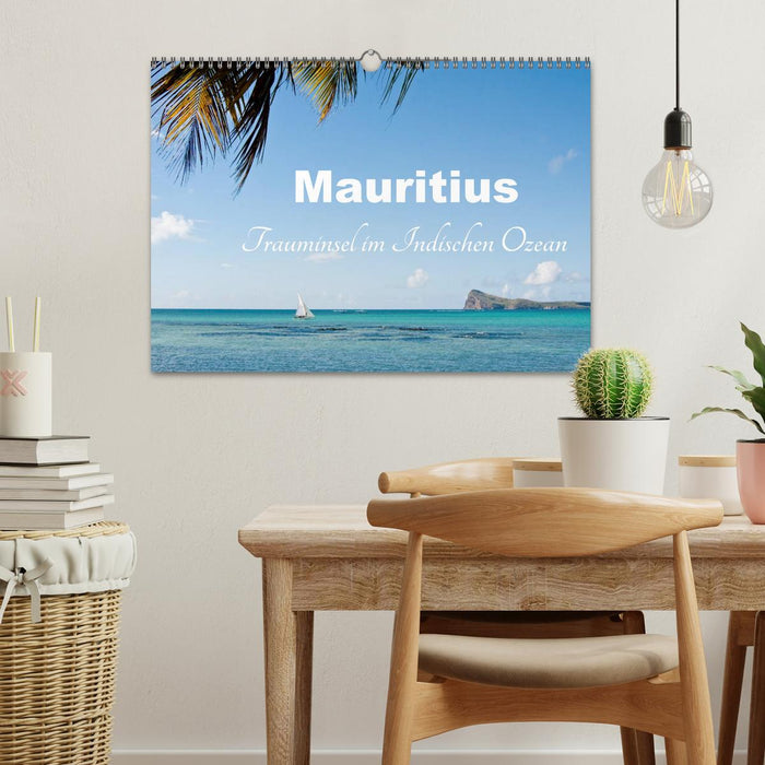 Maurice - île de rêve dans l'océan Indien (calendrier mural CALVENDO 2024) 