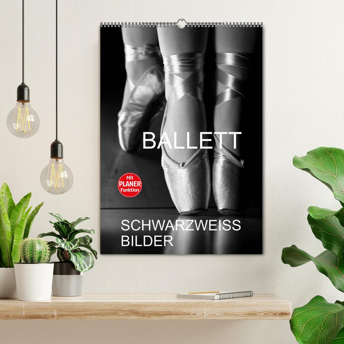 Ballett Schwarzweiss-Bilder (CALVENDO Wandkalender 2024)