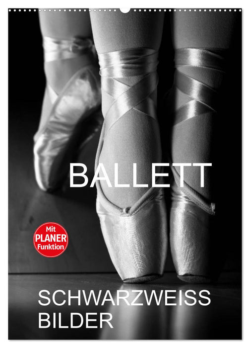 Ballett Schwarzweiss-Bilder (CALVENDO Wandkalender 2024)