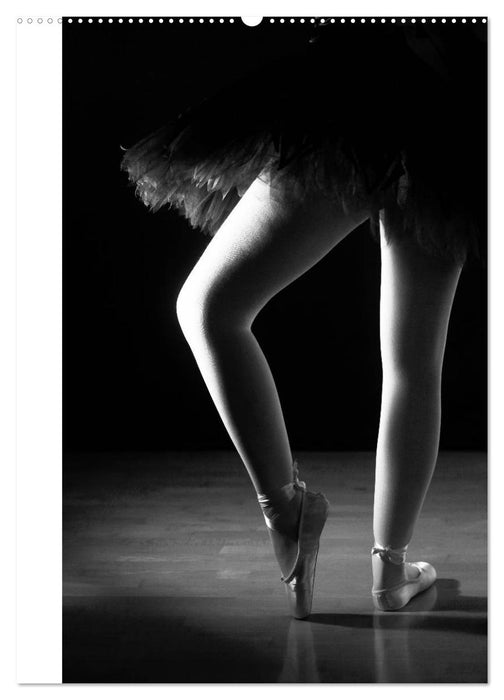 Ballet black and white pictures (CALVENDO wall calendar 2024) 