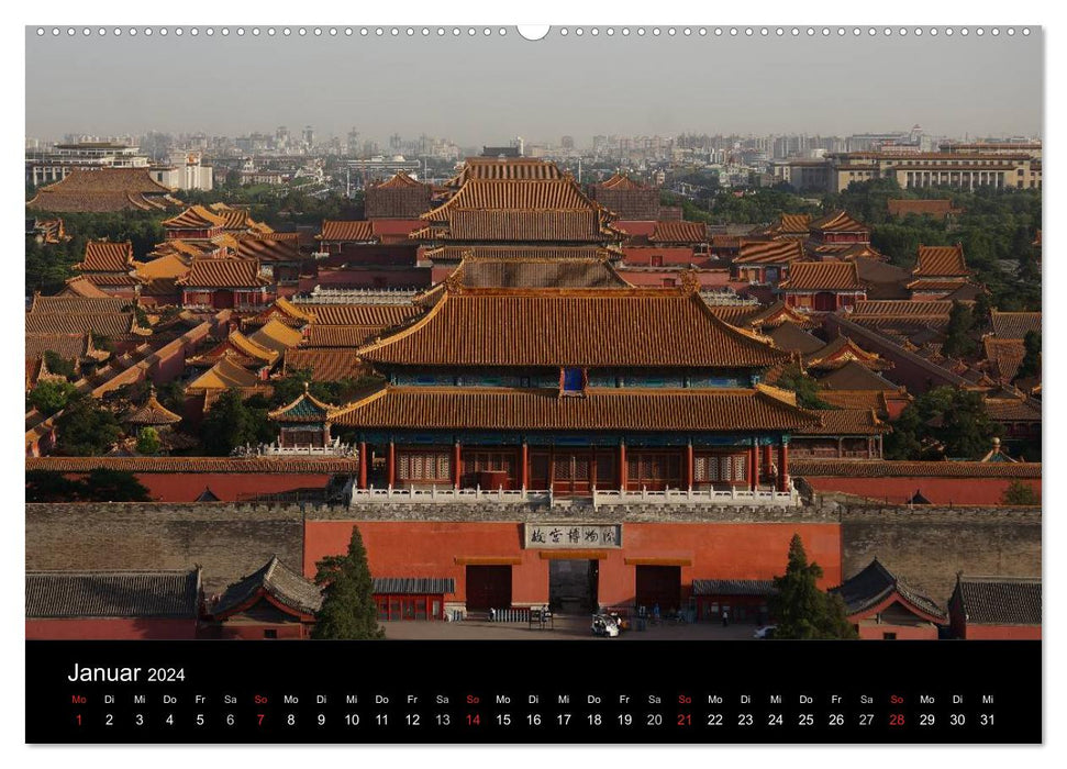China 2024 - metropolises and landscapes (CALVENDO wall calendar 2024) 