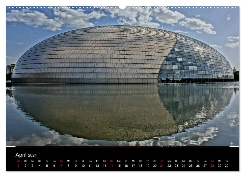 China 2024 - metropolises and landscapes (CALVENDO wall calendar 2024) 