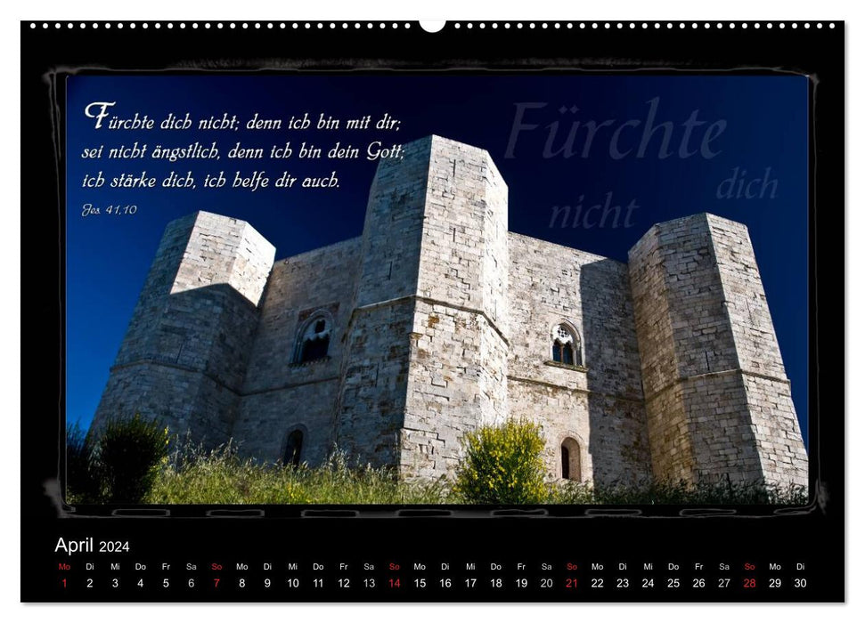 A Bible verse month after month (CALVENDO Premium Wall Calendar 2024) 