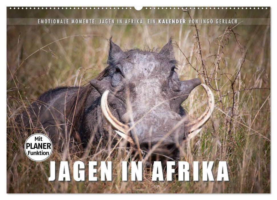 Emotionale Momente: Jagen in Afrika. (CALVENDO Wandkalender 2024)