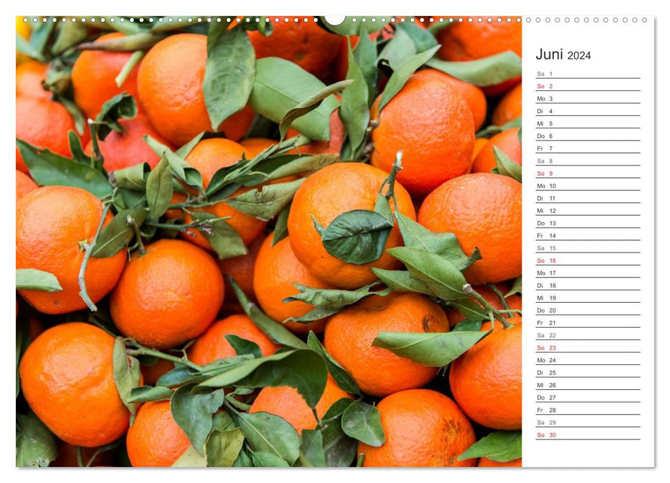 Emotional moments: oranges and lemons. (CALVENDO wall calendar 2024) 