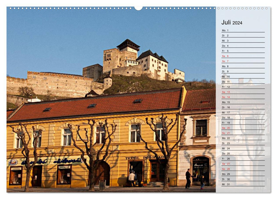 Slovaquie (Calvendo Premium Calendrier mural 2024) 