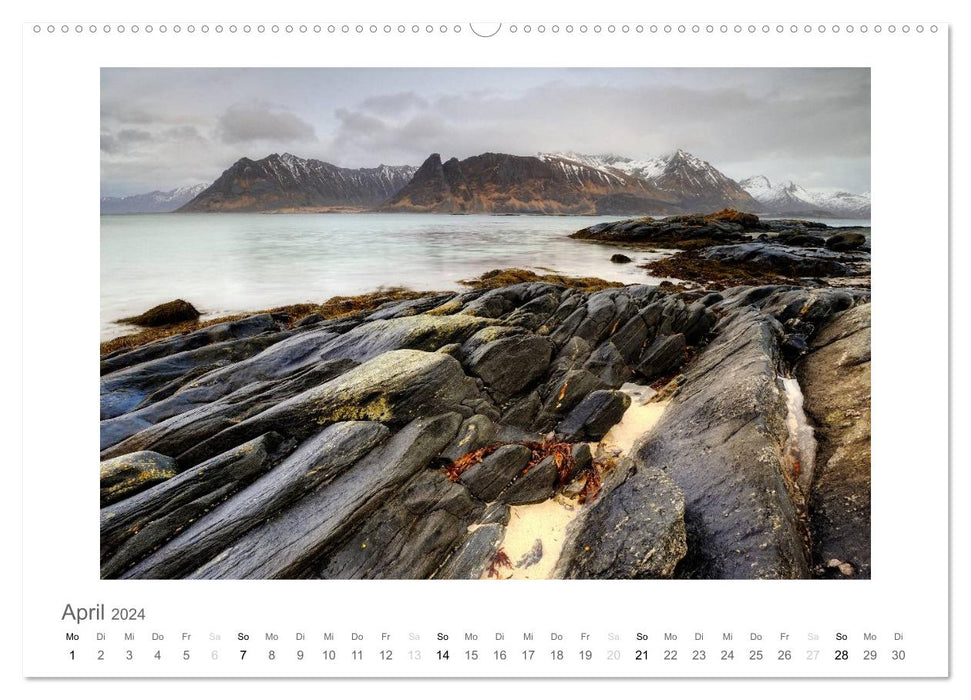 Lofoten – Îles de la mer polaire (Calvendo Premium Wall Calendar 2024) 
