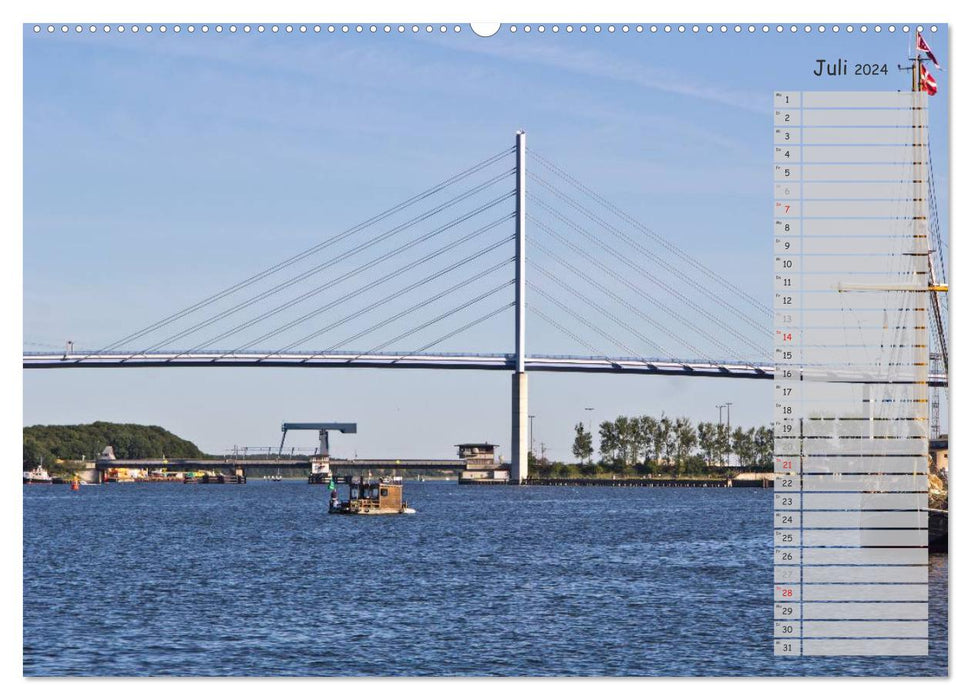 Stralsund. The gateway to the island of Rügen (CALVENDO Premium Wall Calendar 2024) 