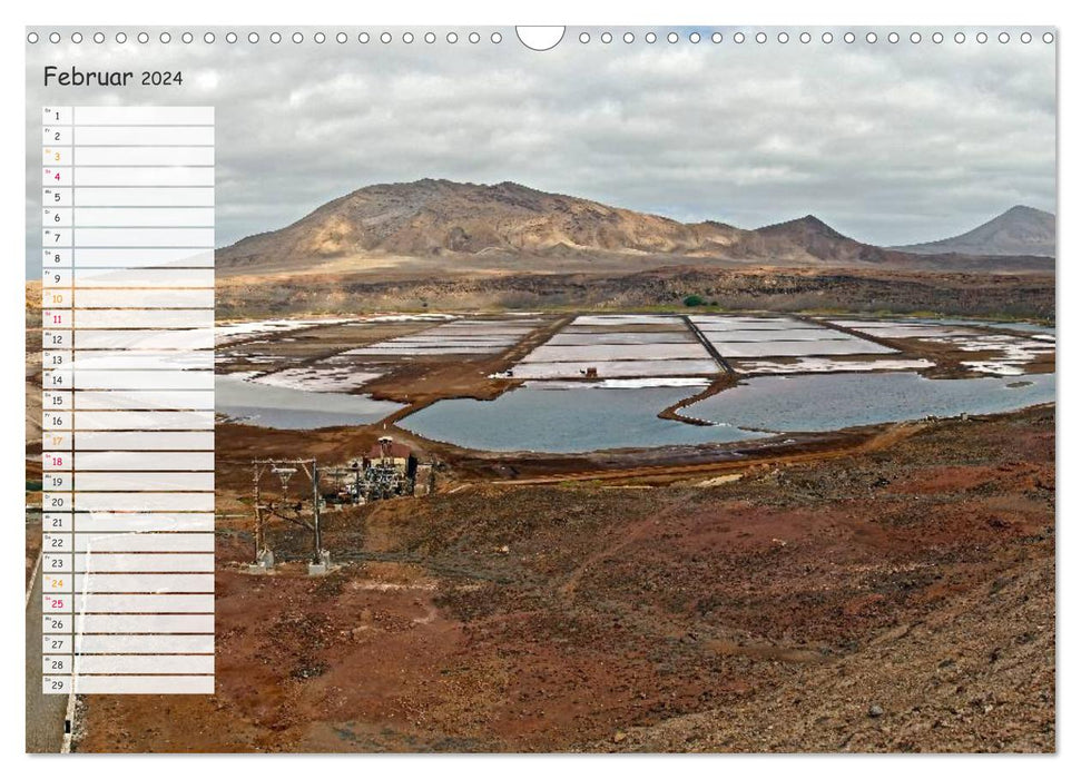 Cape Verde Islands - Sal Island (CALVENDO wall calendar 2024) 