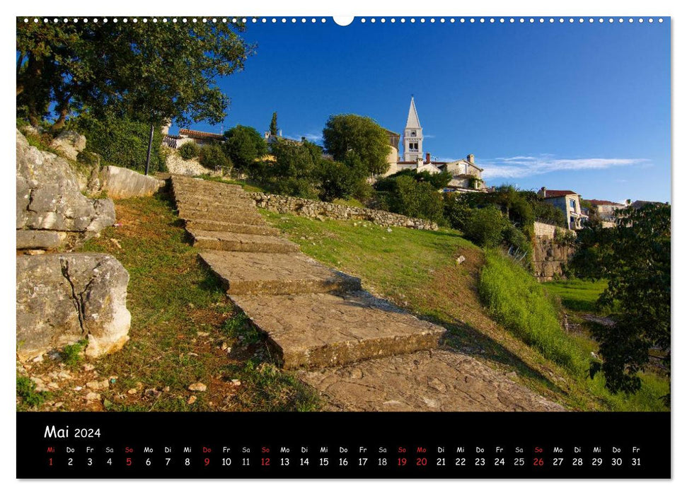 Autour de Vrsar (Calendrier mural CALVENDO Premium 2024) 