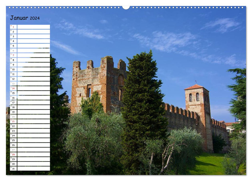 Lazise and surroundings (CALVENDO wall calendar 2024) 