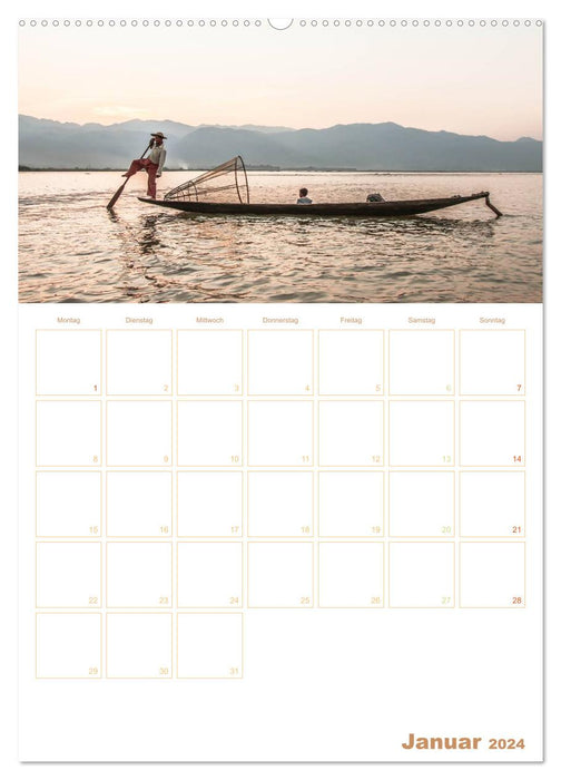 EXOTIC SOUTHEAST ASIA - Planner 2024 (CALVENDO Wall Calendar 2024) 