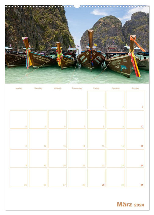 EXOTIC SOUTHEAST ASIA - Planner 2024 (CALVENDO Wall Calendar 2024) 