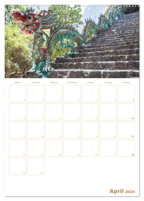 EXOTIC SOUTHEAST ASIA - Planner 2024 (CALVENDO Wall Calendar 2024) 