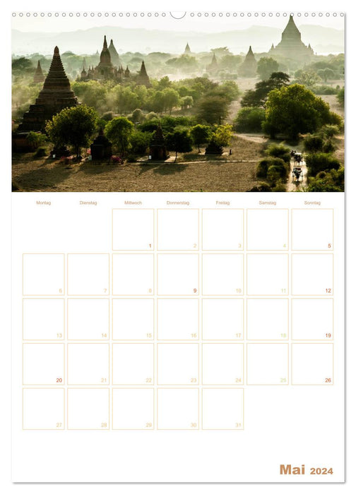 ASIE DU SUD-EST EXOTIQUE - Planificateur 2024 (Calendrier mural CALVENDO 2024) 