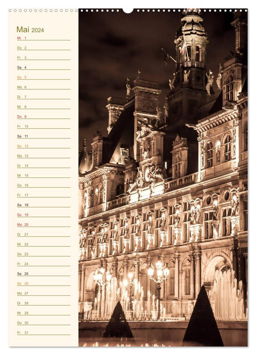 altes Paris 2024 (CALVENDO Wandkalender 2024)