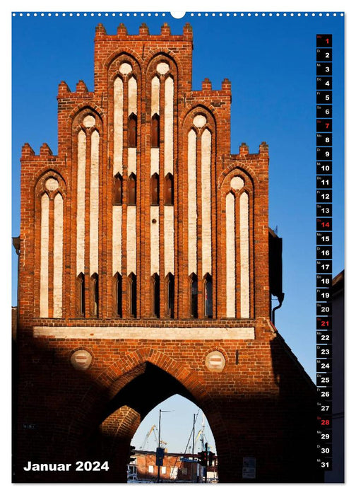 Magical Wismar (CALVENDO wall calendar 2024) 