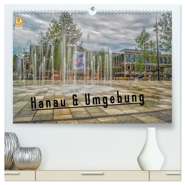 Hanau and surrounding areas (CALVENDO Premium wall calendar 2024) 