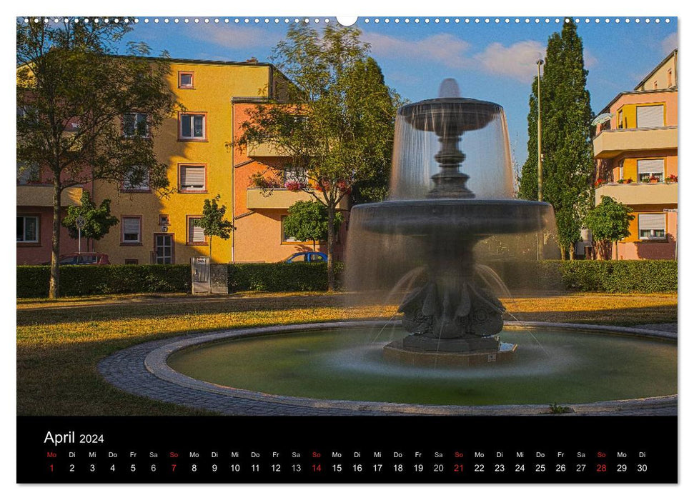Hanau and surrounding areas (CALVENDO Premium wall calendar 2024) 