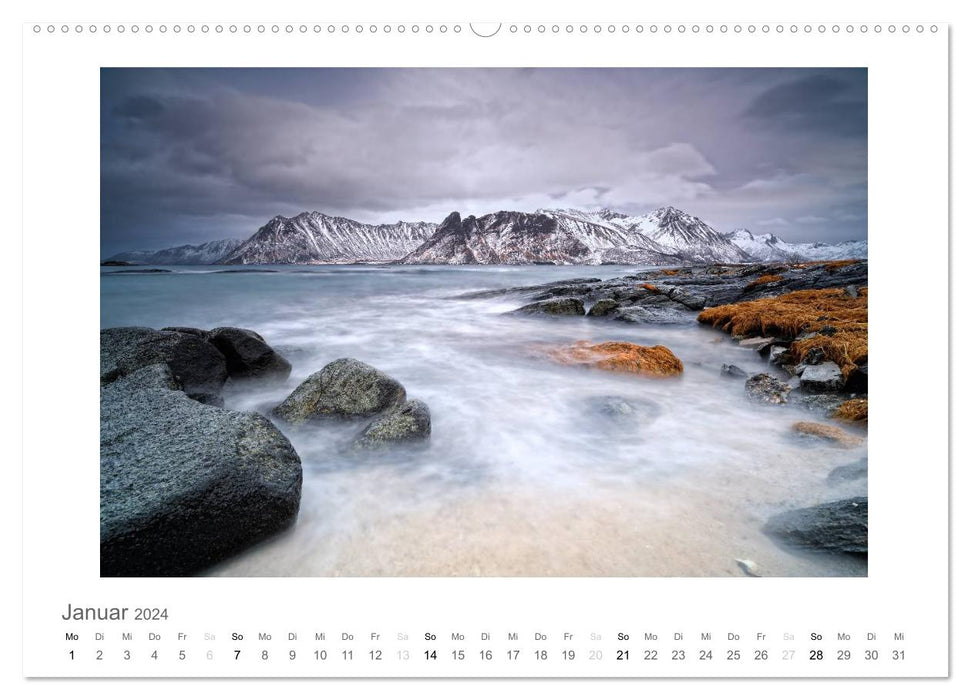 Lofoten - Inseln im Polarmeer (CALVENDO Wandkalender 2024)