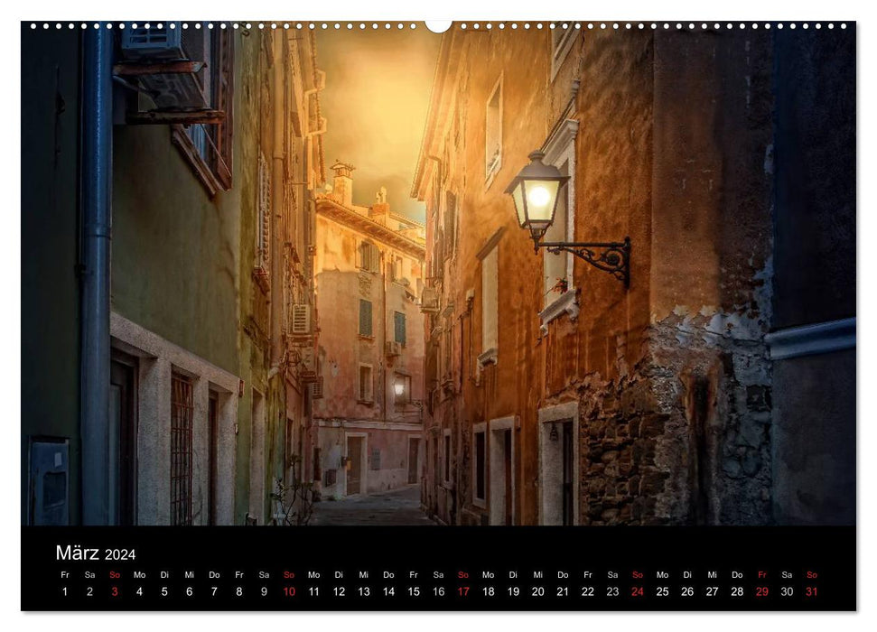 Nach der Dunkelheit kommt immer ein Licht (CALVENDO Premium Wandkalender 2024)
