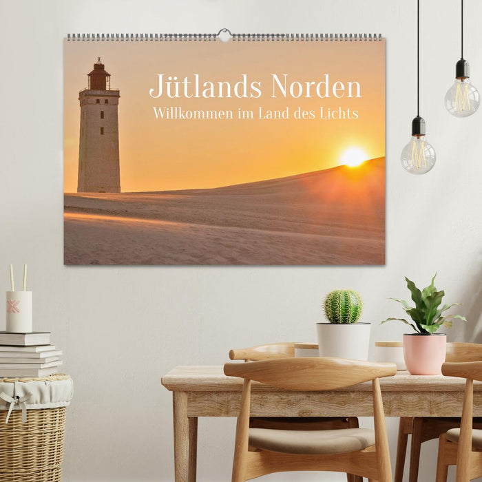 Nord du Jutland - Bienvenue au pays de la lumière (Calendrier mural CALVENDO 2024) 