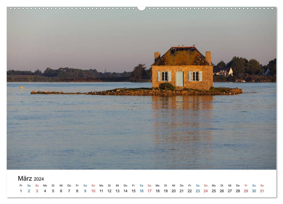 Das Morbihan - ein Ausflug in den Süden der Bretagne (CALVENDO Premium Wandkalender 2024)