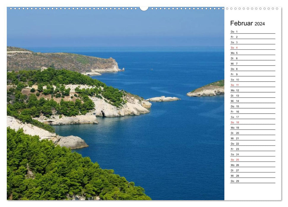 Apulia (CALVENDO wall calendar 2024) 