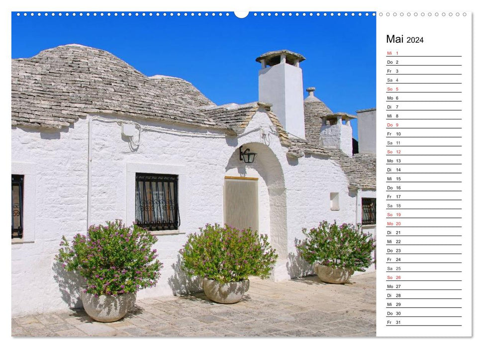 Apulia (CALVENDO wall calendar 2024) 