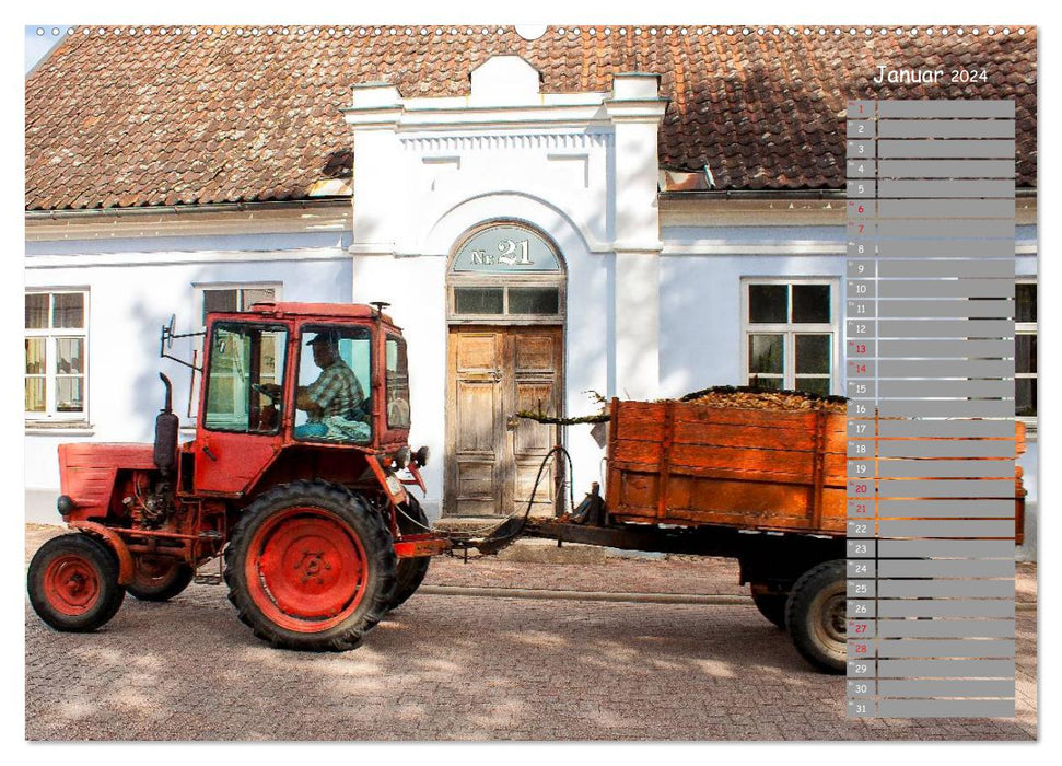 Lettland - Streifzüge durch das mittlere Baltikum (CALVENDO Wandkalender 2024)