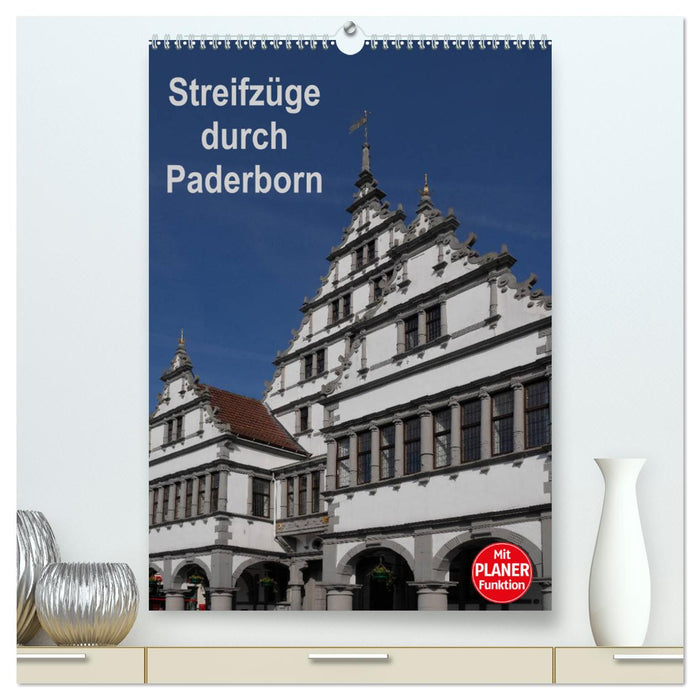 Incursions à travers Paderborn (Calendrier mural CALVENDO Premium 2024) 