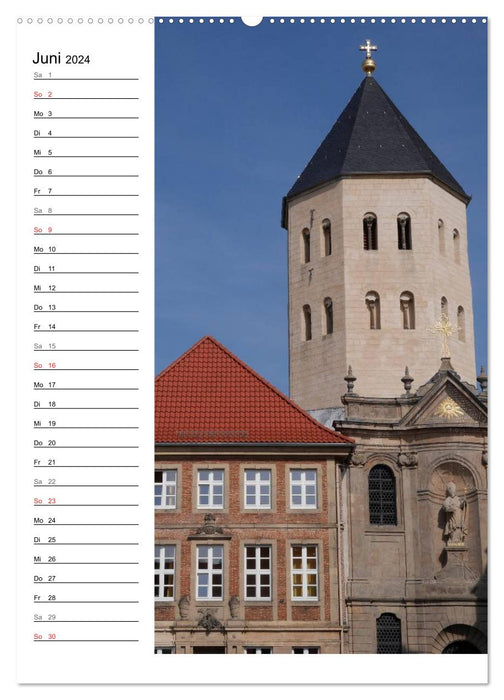 Streifzüge durch Paderborn (CALVENDO Premium Wandkalender 2024)