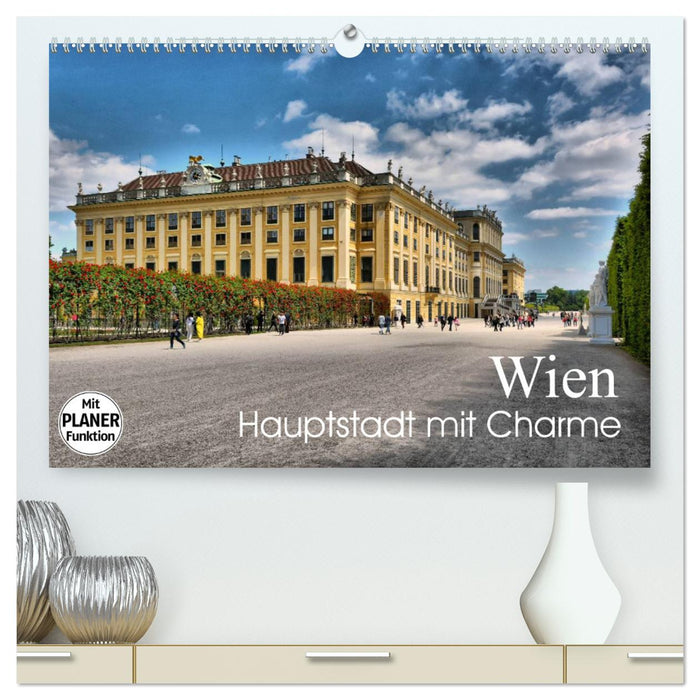 Vienna - Capital City with Charm (CALVENDO Premium Wall Calendar 2024) 