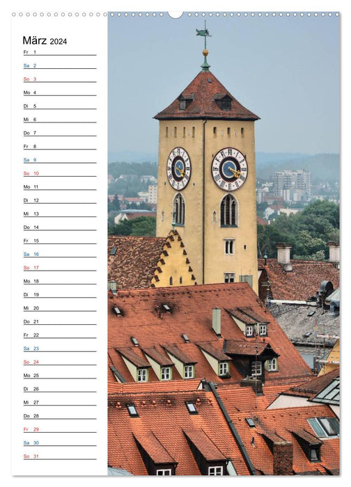 Regensburg - a matter of opinion (CALVENDO Premium Wall Calendar 2024) 