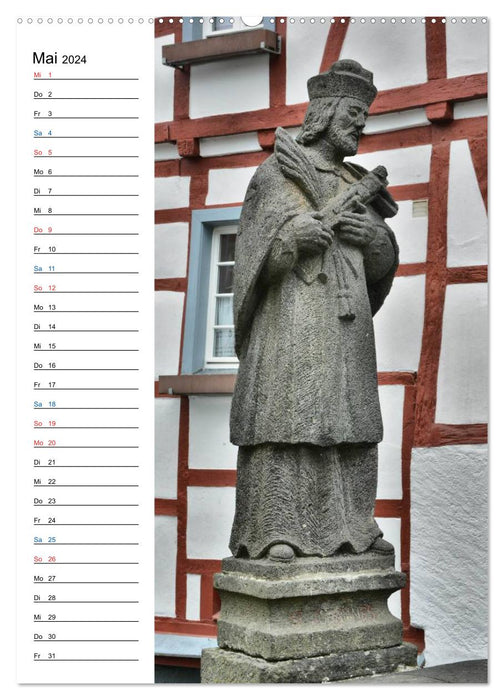 Nepomuk - The Bridge Saint (CALVENDO Premium Wall Calendar 2024) 