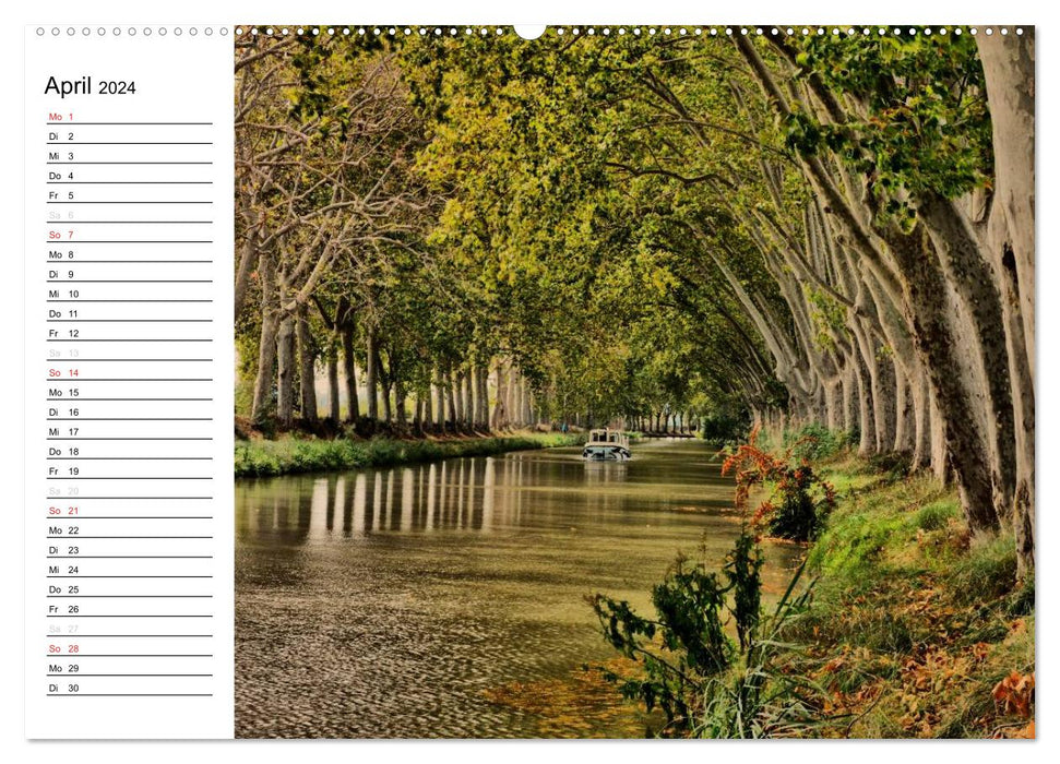 Languedoc-Roussillon - under the sun of the Midi (CALVENDO Premium Wall Calendar 2024) 