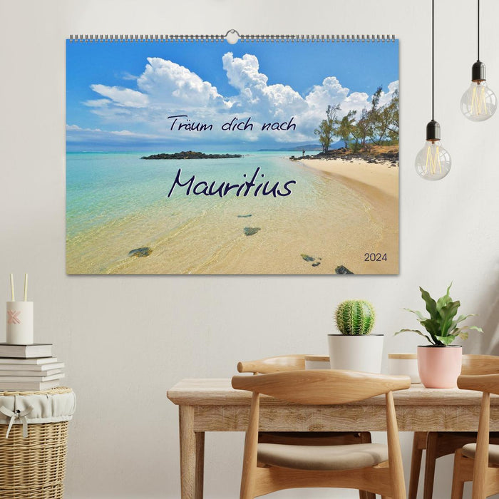 Dream yourself to Mauritius (CALVENDO wall calendar 2024) 