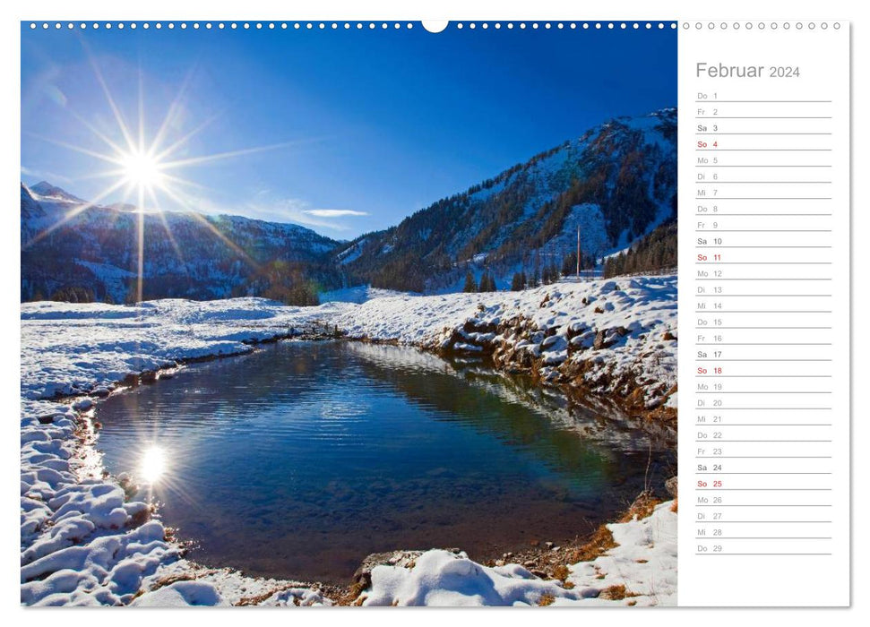 The most beautiful natural places (CALVENDO Premium Wall Calendar 2024) 