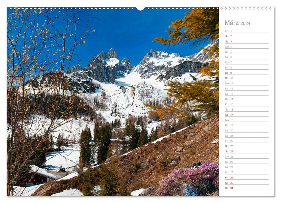The most beautiful natural places (CALVENDO Premium Wall Calendar 2024) 