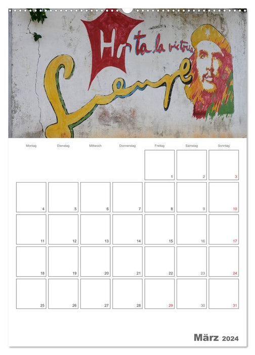Cuba erleben (CALVENDO Wandkalender 2024)