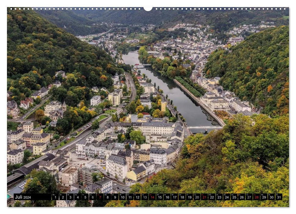 Die Lahn - Zauberhafte Orte rund um Limburg (CALVENDO Premium Wandkalender 2024)