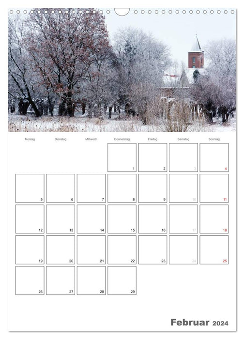 Havelland im Wandel der Jahreszeiten (CALVENDO Wandkalender 2024)