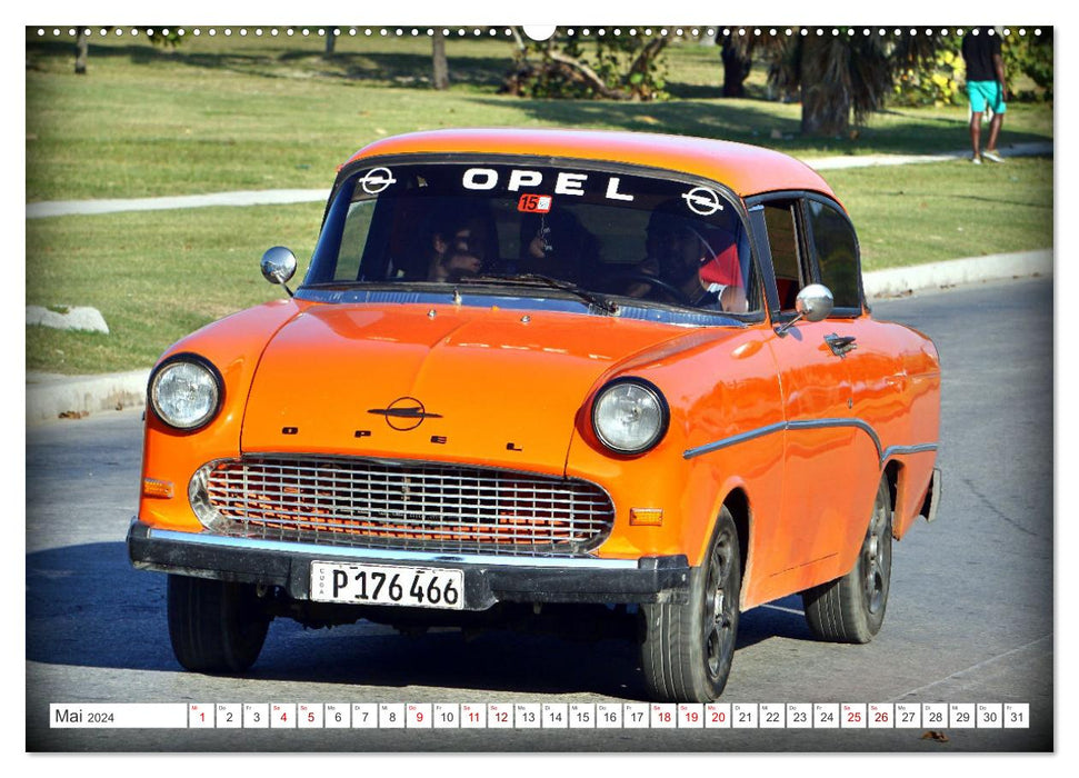 Best of Opel Rekord - Ein Klassiker Made in Germany (CALVENDO Premium Wandkalender 2024)