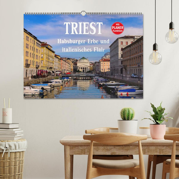 Trieste - L'héritage des Habsbourg et le flair italien (calendrier mural CALVENDO 2024) 